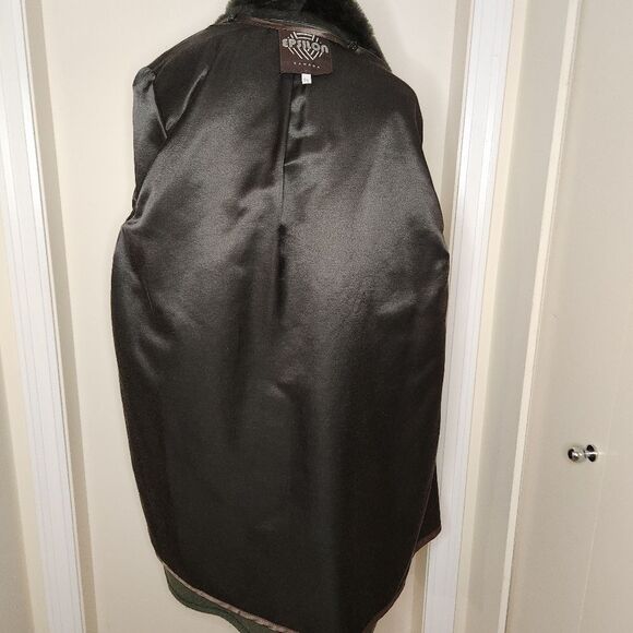 Vintage wool sheerling coat - Picture 12 of 15